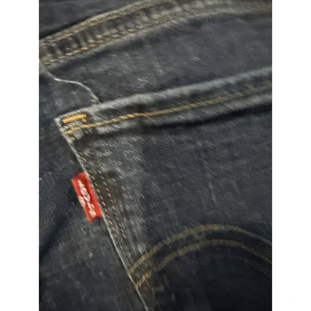 Levi Strauss Classic Straight Leg‎ Jeans Dark Wash Blue Denim 16M W33 L30